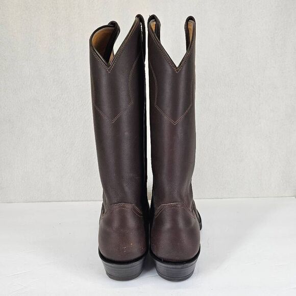 Panhandle Slim Men's Western Work Sole Boots Brown 8.5 New - Picture 6 of 10